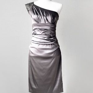 Suzi Chin for Maggy Boutique Asymmetrical Dress